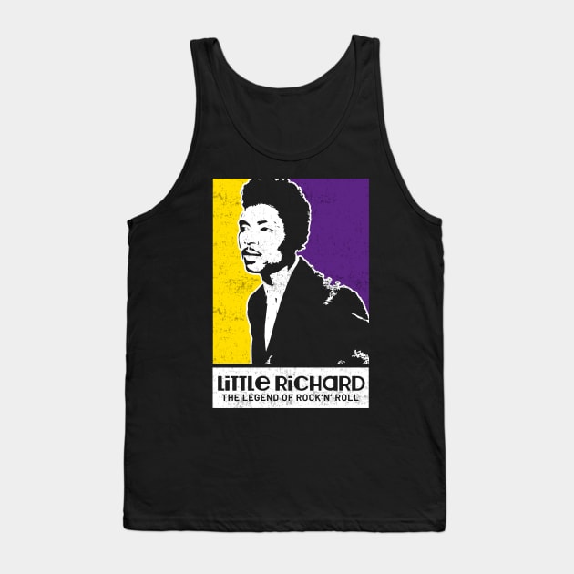 Richard Legend Of Rock And Roll Tank Top by TEEWEB